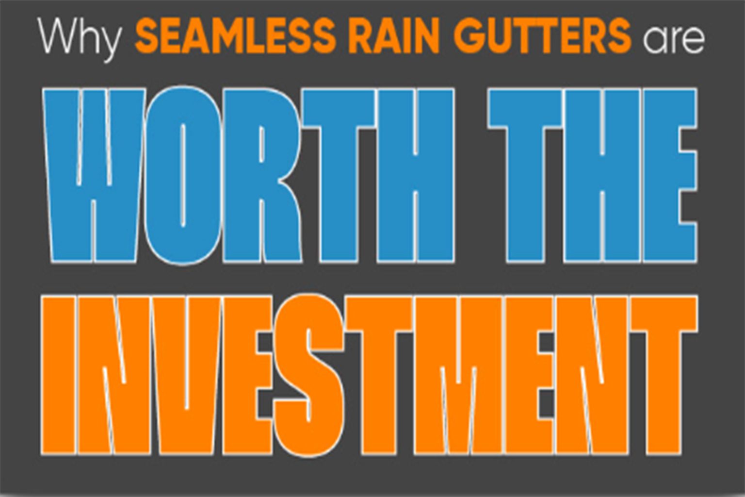 Seamless Rain Gutters Smart Investment L.I. Metal Systems