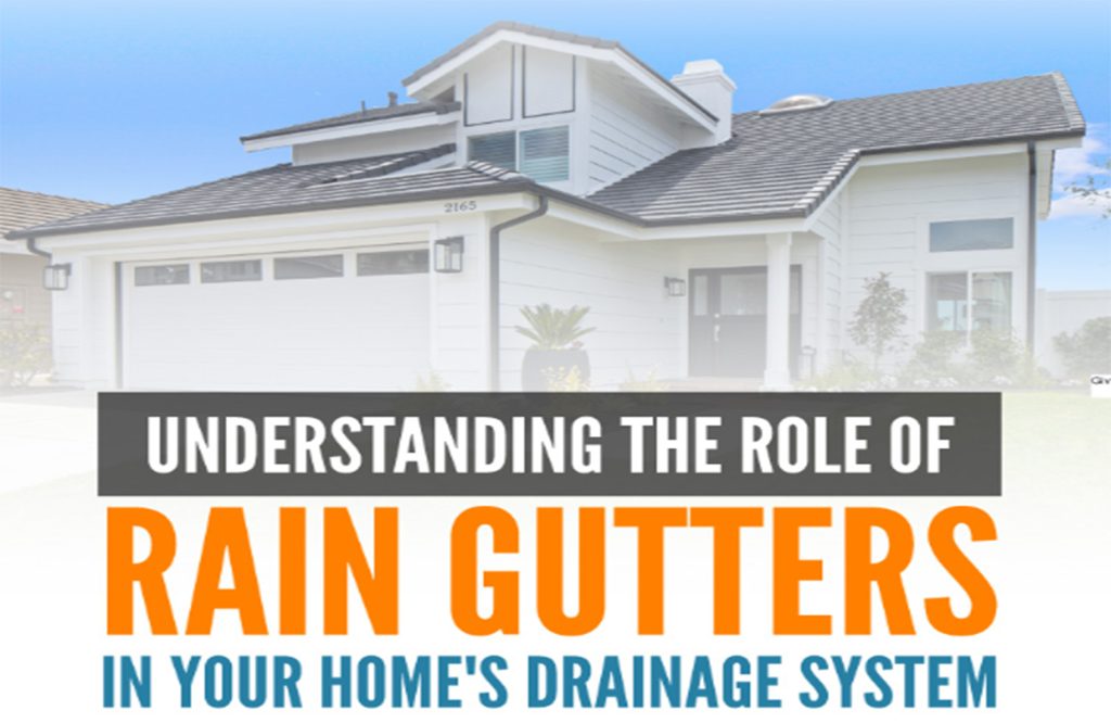 Rain Gutters in Your Home's Drainage System